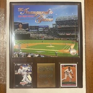 Yankee Stadium Inaugural Game Plaque